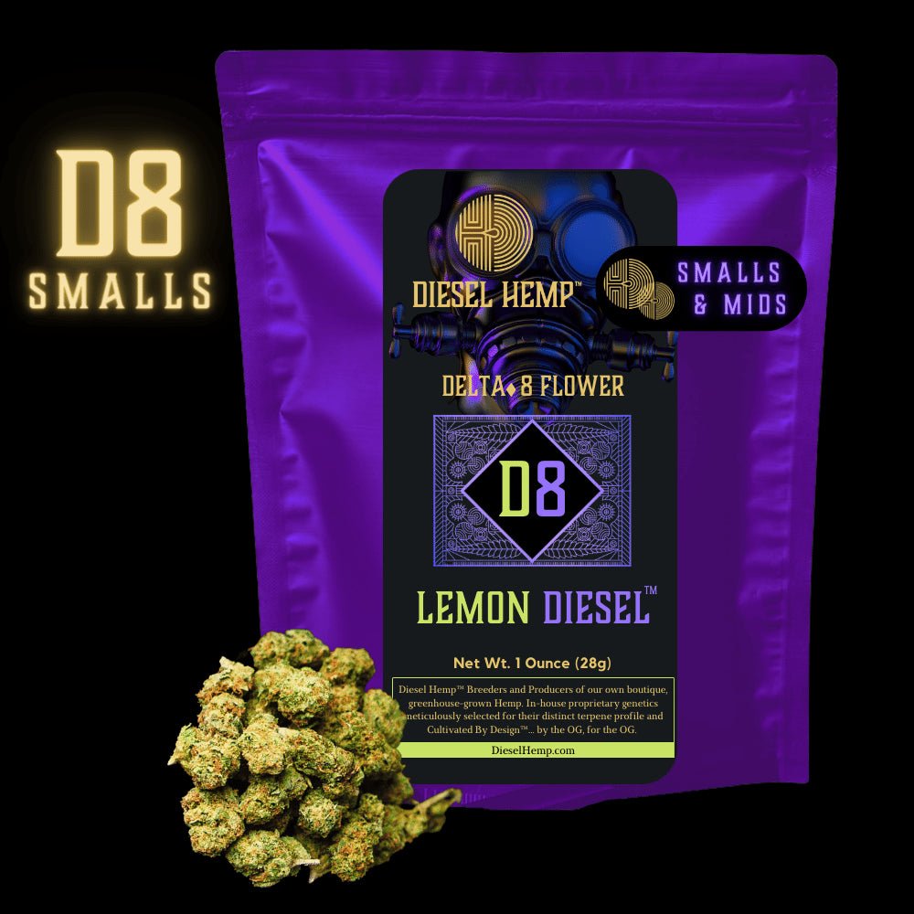 Delta 8 Flower - Lemon Diesel - Image 3