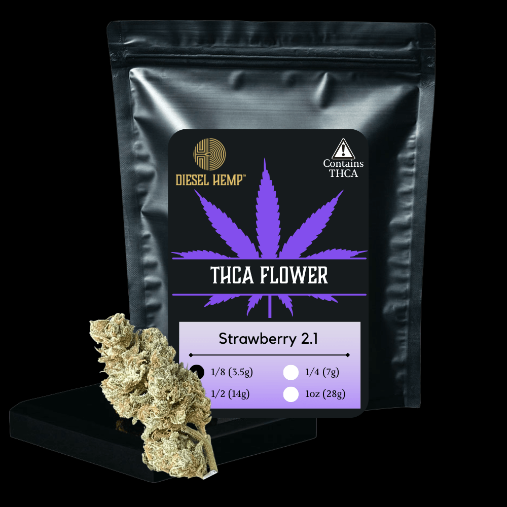 THCA Flower - Strawberry 2.1 - Image 2