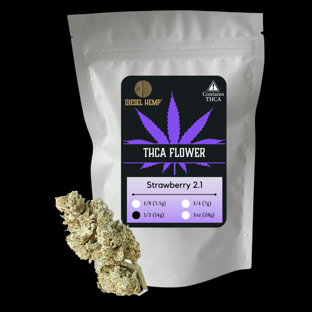 THCA Flower - Strawberry 2.1 - Image 3