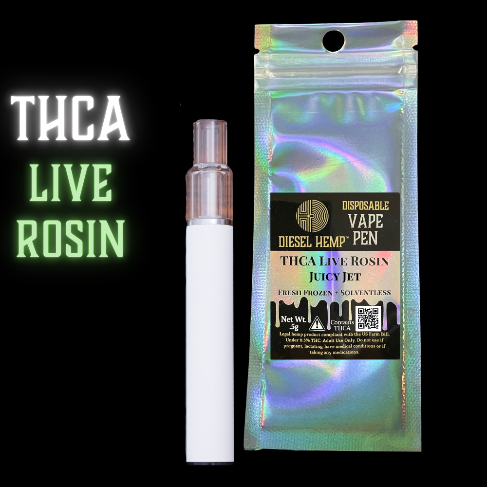 THCA Live Rosin Vape Pen (.5g) - Image 2