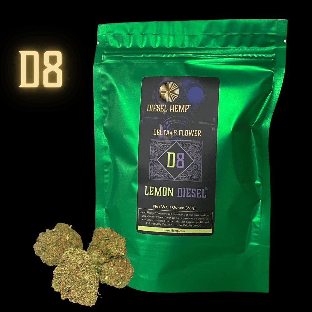 Delta 8 Flower - Lemon Diesel - Image 2